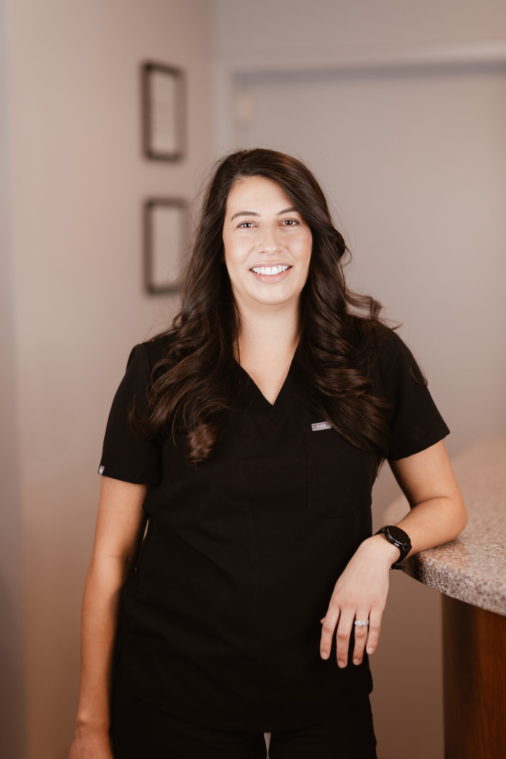 Smiling Dental Hygienist